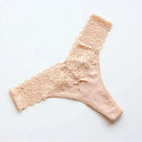 pcs/Lot Plus Size Women's Cotton Panties Underwear Sexy Lace Lingerie Panty Thongs G String Tanga T-back Seamless Female