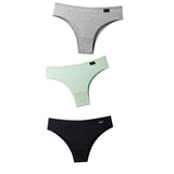Women's Panties Cotton Brazilian Underwear Women Sexy V Waist Women's Thong Female Underpants Intimate