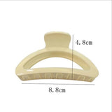 Quality Acetate Leopard Hair Claws Large Barrette Crab Claw Clip Bath Clip Ponytail Clip For Women Girls Hair