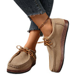 Spring And Autumn Leisure Flat-Bottomed Lefu Shoes Shallow Mouth Pedal Round Head Lady Comfortable Single