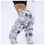 Digital Printing Yoga Skinny Female