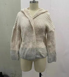 Zingj Autumn And Winter New Advanced Temperament Small Fragrant Wind Comfortable Sequin V Neck Sweater-Outfit