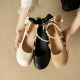 Jane High Heels Spring And Autumn Small 2025 Spring New Design Sense Small French Temperament Single Shoes Small Fragrant