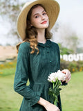 BELIEVE YOU Dresses For Women 2022 Temperament 100% Cotton Knee-length Ruffles Dress Slim A Line Women's Dress