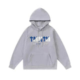 Rainbow Gradient Letter Tiger Head Printing Ins Trendy Sweater Trousers Jogging