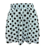 Summer Hot Wave Dot Mini Skirt Red