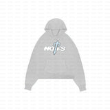 Tide Brand NOFS Printing Sports Suit Retro Loose Hooded Sweater Autumn And Winter Men's And Women's Casual