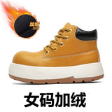 Zingj Men's Stylish Outdoor Platform Work Boots