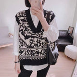 Women V-neck Sweater 2021 Korean Autumn Winter Warm Soft knitted Pullover Femme Jumper Women Cashmere Sweater