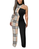 Independent Station New Fashion Printed One-Sleeved One-Sleeved Women's Trousers From