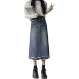 Zingj 2024 Hot Style Retro Small Fur Skirt-Outfit