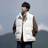 Cotton Vest Men's 2025 New Winter Shoulder Warm Boys Vest Cotton