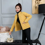 Parkas Jackets Winter Lady Casual Short Coats M~3XL Basic Woman Jackets Long Sleeve Female Chaquetas Womens Outwear