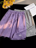 Zingj Shorts Women Breathable Casual Large Size Loose Five Minute Pants Trend Unique Lazy Fitness Running Beach