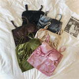 New Velvet Women Sexy Camisole Cross Beautiful Top Multicolor Adjusted Top Fashion Bralette