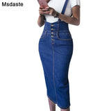 Skirts Womens 2019 New Bodycon Saia Midi Plus Size S~3XL Jupe Femme Elastic Faldas Mujer Slim Ladies Jeans Pencil
