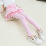 Kids Girls Legging Skirt-Pants Kid Girl Spring Autumn Leggings Children's Girls Skirt-pants Catton Pants for 3-9 Year