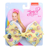 Bows Jojo Siwa Rainbow Printed Knot Ribbon Bow For Girls Handmade Boutique Hair Clip Children Hair