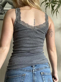 tank top with lace