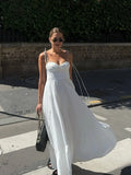 White Ruffles Hem Lace Up Sling Long Dress Women Fashion Sleeveless Backless A-line Loose Robe Summer Lady Flowy