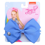 Bows Jojo Siwa Rainbow Printed Knot Ribbon Bow For Girls Handmade Boutique Hair Clip Children Hair