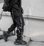 National Fashion Trousers Men's Loose Ribbon Nine Division Of Clothing Men's Korean Version Of Chao Brand Hippy Hallon
