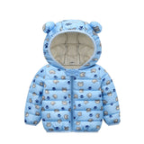 Baby Girls Jacket Kids Boys Light Coats With Ear Hoodie Spring Autumn Girl Clothes Infant Children's Clothing For Boys