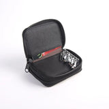 Arrival Men Genuine Leather Bag Coin Purse Double Zipper Key Wallets Fashion Women Housekeeper Card Key