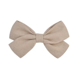 Piece 3.6inches Cute Solid Bowknots Hair Clips For Baby Girls Safty Boutique Hairpins Barrettes Headwear Kids Hair