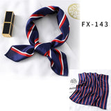 Square Silk Scarf Women Fashion Print Small Neck Scarfs Office Lady Hair Band Foulard Hand Kerchief Female Bandana