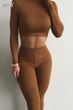 Fashion Casual Black Workout Bodycon Jumpsuits Women Rompers Long Sleeve Sporty One Piece Active Wear Jumpsuit