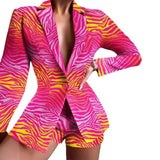 Independent Station New Fashion Fashion Suit Printed Shorts Set