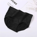 Seamless Panties Female Middle Waist Underwear Physiological Pants Crotch Cotton Briefs Honeycomb Embossed Warm
