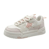 Zingj Board Shoes Female 2023 Summer New Platform Platform Students Spell Color Increased Show Thin Leisure Sports Small White