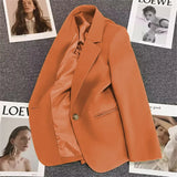 Zingj 2024 The New Green Suit Jacket Female Net Red Fashion Versatile Spring And Autumn Temperament Small