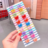 New Girls Cute Colorful Cartoon Scrunchies Ponytail Holder Hair Bands Kids Lovely Headband Fashion Hair
