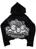 Men's Hoodie Y2K Original Hip-Hop Cartoon Graphic Print Pullover Fashion Leisure Loose Sports Shirt