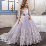 Girl Princess Dress Christmas Dress Girl Party Gown Backless Kids Girls Prom Party Dress New Year Children's