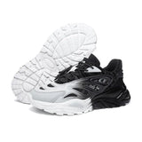 Sneakers Outdoor Breathable Running Shoes High Quality Walking Cushioning Chunky Shoes Comfortable No-slip Jogging
