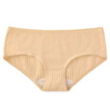 Women's Panties Cotton Underwear Seamless Plus Size Briefs Low-Rise Soft Panty Women Underpants Female