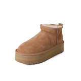 Zingj Fur One Thick Snow Boots Winter 2024 New Women's Warm Women's Boots Women's Velvet Short Boots Cotton Shoes-Outfit