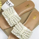 2025 New Sandals Buckle Slippers Women's Color Is Complete, Flat-Bottomed Slippers Women Hot