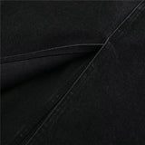 Black Denim Skirt Woman Slit Jean Long Skirts For Women Fashion 2023 High Waist Summer Midi Skirt Y2k Streetwear