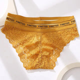 Women Sexy Lace Panties High-waist Underwear XXL Female Underpants Breathable Lingerie Temptation Transparent