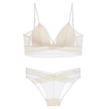 French Sexy Lace Underwear Set High Quality Bra Set Push Up Brassiere Fashion Bra And Panty Sets Sexy Lingerie For