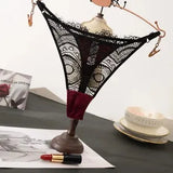 Sexy Lace Thongs Transparante Underwear Sexy Seamless Underpant Low Waist Lingerie Seduction Sexy Women's Panties