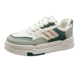 Zingj Shoes Women Fall 2024 New Niche Korean Version Hong Kong Style Casual Small White Shoes Ins Tide Student