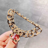 Woman Metal Hair Claws Hair Accessories Chic Barrettes Hair Clips Hairpins Ladies Hairgrip Headwear Girls Ornaments