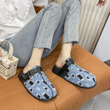 Zingj Celebrity French Gentle Baotou Half Slippers Female Wear 2023 Summer New Fashion Thick Bottom Lazy Cool Drag Not Tired