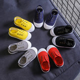 Candy Color Kids Shoes For Girl Children Canvas Shoes White Sneakers Comfortable Boys Flat School